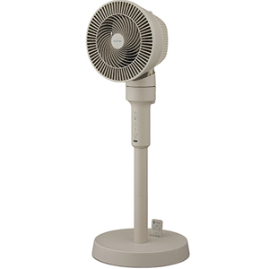 [アイリスオーヤマ] サーキュレーター扇風機 ACスタンドファン マイコン式 ベージュ STF-AC15TEC-C 202438