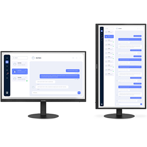 [アイリスオーヤマ]  液晶ディスプレイ 90度回転  23.8インチ DT-KF235P-B 113843