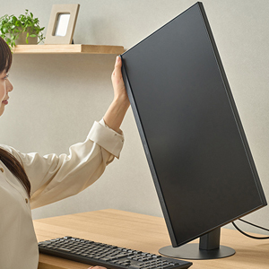 [アイリスオーヤマ]  液晶ディスプレイ 90度回転  23.8インチ DT-KF235P-B 113843