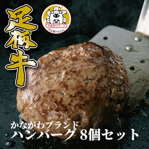 ［かどや牧場］かながわブランドハンバーグ　8個セット
