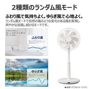 東芝 TF-30DL29 リビング扇風機 DCモーター搭載 7枚羽根 タイマー機能 リモコン付