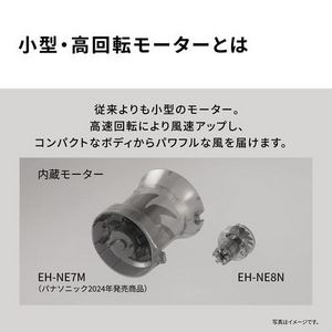 パナソニック EH-NE8N-H ドライヤー イオニティ モダングレー