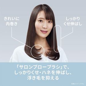 パナソニック EH-KE4N-H くるくるドライヤー イオニティ マイナスイオン 3段階切替 サロンブローブラシ付 モダングレー