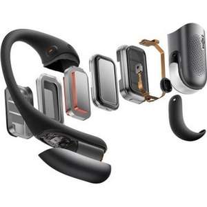 Shokz SKZ-EP-000062 OpenFit Pro オープンイヤー型ワイヤレスイヤホン 同期型デュアルダイアフラム構造採用 Bluetooth対応 ブラック