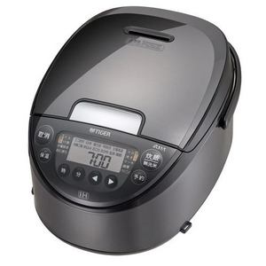タイガー魔法瓶 JPW-L100HD IH炊飯器 炊きたて 遠赤3層土鍋コート釜 5.5合 ダークグレー