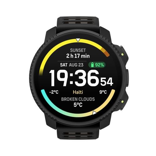 SUUNTO SS051204000 ウェアラブルウォッチ VERTICAL 2 デュアルバンドGPS搭載 1.5インチ LTPO AMOLEDディスプレイ BLACK