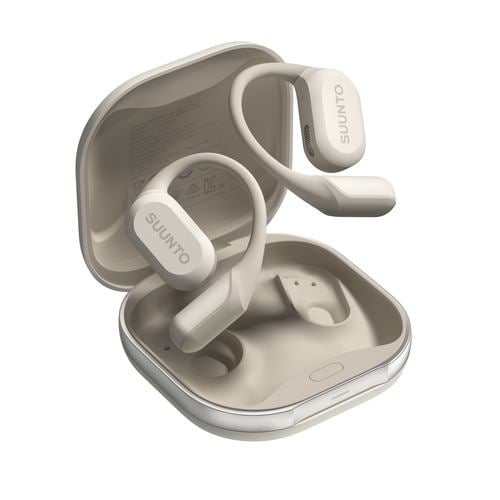 SUUNTO SS051493000 ワイヤレスイヤホン オープンイヤー型 IP55防水防塵 ハイレゾ対応 ヘッドジェスチャー搭載 SPARK ホワイト