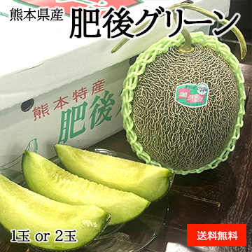 ［一富士］[熊本県産］肥後グリーン (メロン)
