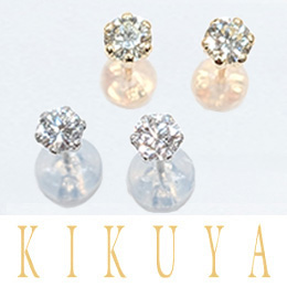 ダイヤスタッドピアス(計0.3ct)