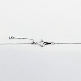 プラチナダイヤスタッドペンダントネックレス(0.752ct)