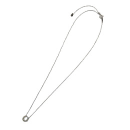 プラチナダイヤ馬蹄モチーフペンダントネックレス(計0.2ct)