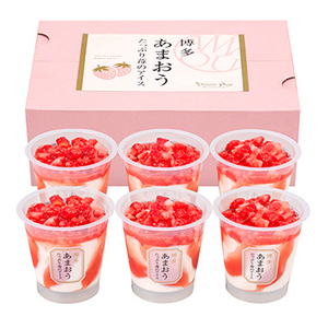 ★福岡 博多あまおう たっぷり苺のアイス