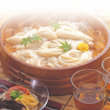 ★「揖保乃糸」・「三輪素麺」 二大素麺　味くらべ
