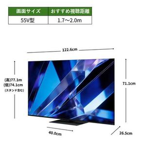 【無料長期保証1+3年付き】 REGZA 55Z770S 55V型 4K Mini LED液晶テレビ ダブルウィンドウ機能 4K衛星放送 地上デジ BS・110度CSデジタルチューナー内蔵
