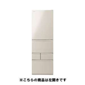 【無料長期保証1+3年付き】2026年06月08日発売予定！予約受付中  東芝 冷蔵庫 465L 左開き 5ドア 幅60cm 摘みたて野菜室 速鮮チルド 節電モード GR-A470GSHL(EC) ゴールド系