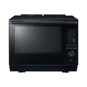 東芝 ER-D5000C(K) オーブンレンジ 石窯ドーム 350度の高火力 ファインeyeセンサー搭載 シームレスインバーター 30L ブラック(宅配商品)