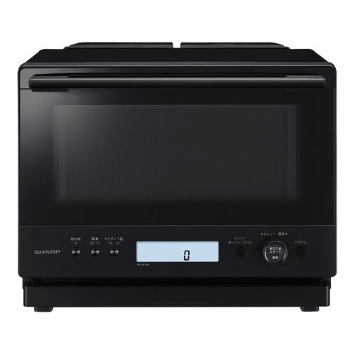 シャープ RE-WF306-B 過熱水蒸気オーブンレンジ 熱風コンベクション機能搭載 フラット庫内 30L ブラック(宅配商品)