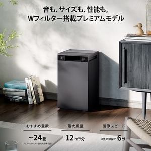 シャープ FP-U120 空気清浄機 プラズマクラスター25000搭載 静電HEPAフィルター搭載 23畳対応 H