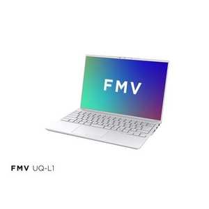 富士通 ノートPC FMV Note U FMVUQSL1WA[14型 | WUXGA | Snapdragon X | 16GB | 512GB | Windows 11 | Office OP付 | シルバーホワイト]