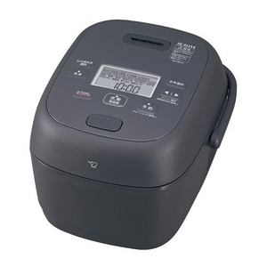 象印マホービン NW-BB10-BZ 圧力IH炊飯ジャー 豪熱大火力 鉄器コート黒まる厚釜 5.5合炊き スレートブラック