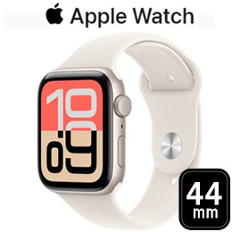 [Apple] アップル　Apple Watch SE 3 GPSモデル 44mm MEHG4J/A [スターライトスポーツバンド S/M]☆