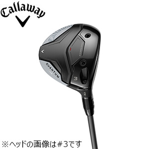 〔キャロウェイ〕QUANTUM MAXフェアウェイウッド（W#5)  ATHLEMAX　50（S）