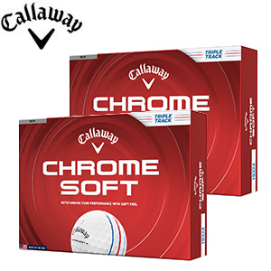 〔キャロウェイ〕CHROME SOFTボール　2ダースセット