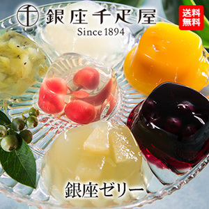 [銀座千疋屋] 銀座ゼリー　9個