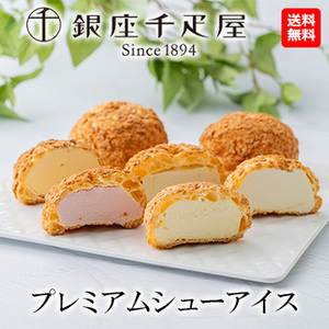 [銀座千疋屋] 銀座プレミアムシューアイス