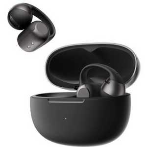 Shokz SKZ-EP-000069 OpenDots 2 イヤーカフ型 球面音響設計 11.8mmドライバー搭載 Bluetooth対応 Black