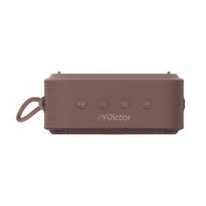 JVCケンウッド SP-C100BT-T ポータブルワイヤレススピーカー Victor 3種のサウンドモード搭載 Bluetooth対応 IP67防水防塵 テラコッタ