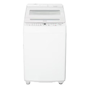 シャープ 全自動洗濯機 洗濯10kg 簡易乾燥 液体洗剤自動投入 パワフルドルフィンNEXT ESSW10L ホワイト系