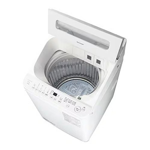 シャープ 全自動洗濯機 洗濯8kg 簡易乾燥 液体洗剤自動投入 パワフルドルフィンNEXT ESSV8L ホワイト系