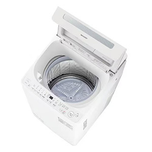 シャープ 全自動洗濯機 洗濯10kg 簡易乾燥 液体洗剤自動投入 パワフルドルフィンNEXT ESSW10L ホワイト系