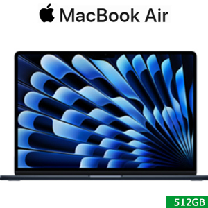 [Apple] アップル MDVH4J/A Macbook Air 15.3インチ M5チップ 2026年春モデル Liquid Retinaディスプレイ メモリ16GB SSD512GB [ミッドナイト]☆