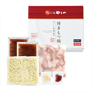 ［やまや］博多もつ鍋 こく味噌味 (3-4人前)