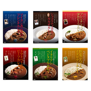 有名レストランカレー 6種セット