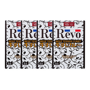 大阪 「洋食Revo」 和牛すじカレー(レトルト・4箱)