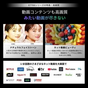 【無料長期保証1+5年付き】REGZA 65E770S 65V型 4K mini LED液晶テレビ 地デジ・4K衛星放送・BS･110度CSデジタルチューナー内蔵 