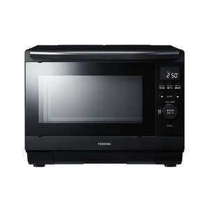 東芝 ER-D90C(K) オーブンレンジ 石窯ドーム ハイアングル赤外線センサー 250度オーブン 26L ブラック(宅配商品)