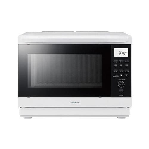 東芝 ER-D70C(W) オーブンレンジ 石窯ドーム ハイアングル赤外線センサー ヘルシーフラット角皿 26L ホワイト(宅配商品)