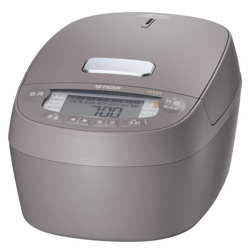 タイガー魔法瓶 JPV-L100HC 圧力IH炊飯器 遠赤5層土鍋蓄熱コート釜 圧力炊き 5.5合炊き チェスナッツグレー