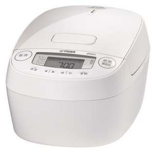 タイガー魔法瓶 JPV-M100WG 圧力IH炊飯器 遠赤3層土鍋コート釜 圧力炊き 5.5合炊き グロスホワイト