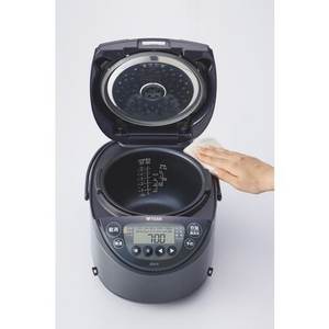 タイガー魔法瓶 JPW-K100KV IH炊飯器 遠赤黒厚釜 少量高速メニュー搭載 5.5合炊き モーブブラック