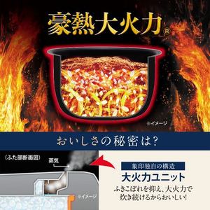 象印マホービン NW-YD10-WA 圧力IH炊飯ジャー 3通りの炊き分け圧力 豪熱大火力 5.5合炊き ホワイト
