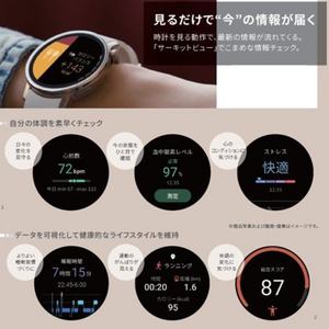 シャープ MHW01AX からだメイトWatch 摂取カロリー自動計測 身体の状態をスコア化 シルバー