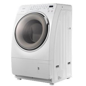 RORO ヤマダオリジナル ドラム式洗濯乾燥機 洗濯11.0kg 乾燥6.0kg 幅64.0cm トリプル自動お掃除 温水洗浄 RORO YWM-YV110P ホワイト系