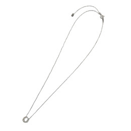[KIKUYA] プラチナダイヤ馬蹄モチーフペンダントネックレス(計0.2ct)