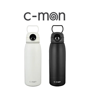 [シーモン] c-mon 指紋センサー付き真空断熱ボトル 1000ml 