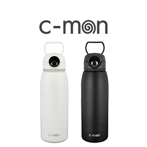 [シーモン] c-mon 指紋センサー付き真空断熱ボトル 1000ml 